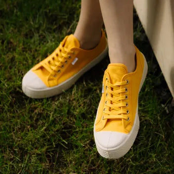 Canvas Sneaker Gul Vasky
