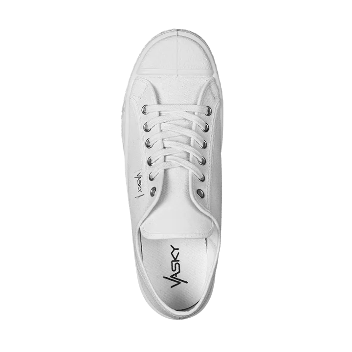 Canvas Sneaker White Vasky