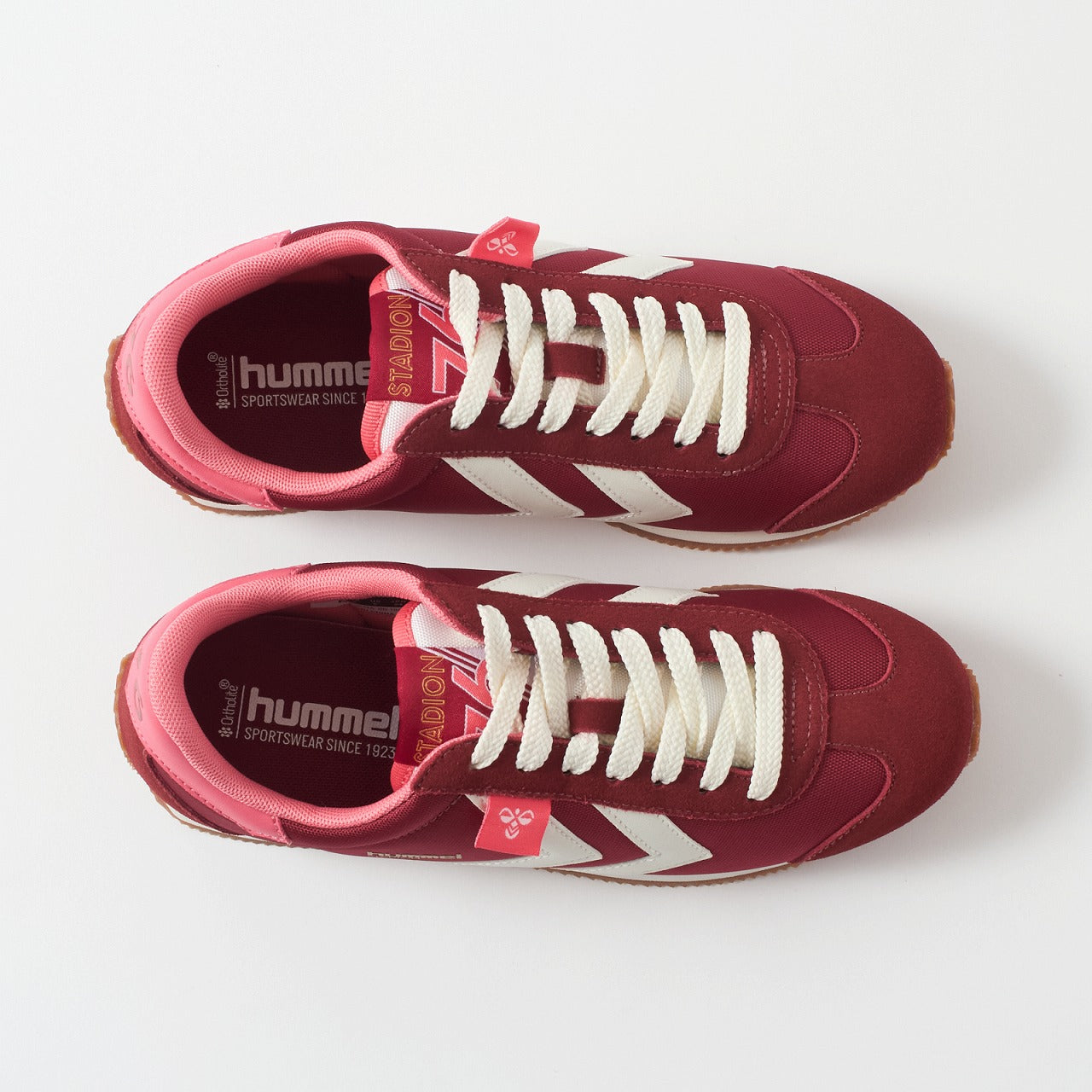 Hummel Stadion Nylon Red Dahlia Sneakers