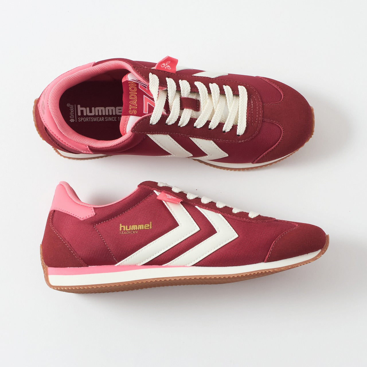 Hummel Stadion Nylon Red Dahlia Sneakers