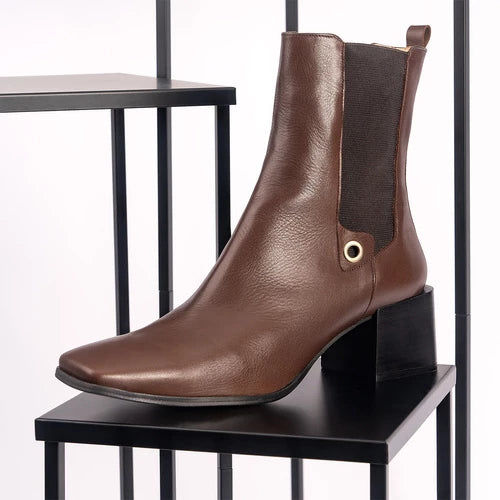 Chelsea Boots - Gold Leather edition