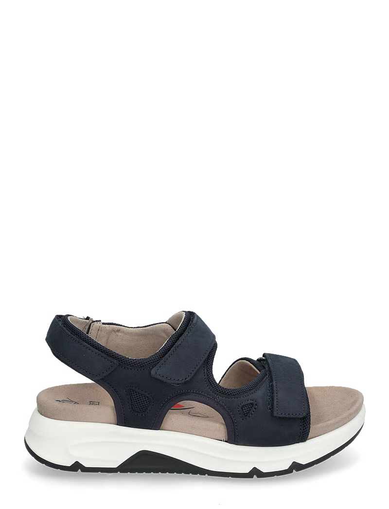 Navyblå Gabor komfortsandaler med udtagelig sål