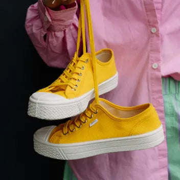 Canvas Sneaker Gul Vasky