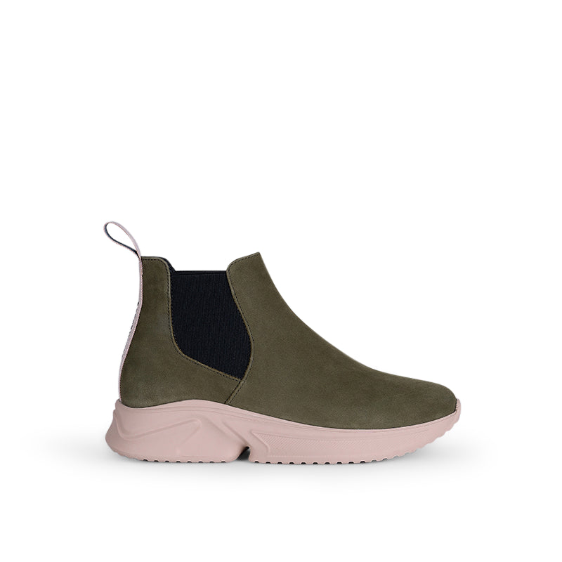 Zarah Sneaker Boot Sage Rose roccamore
