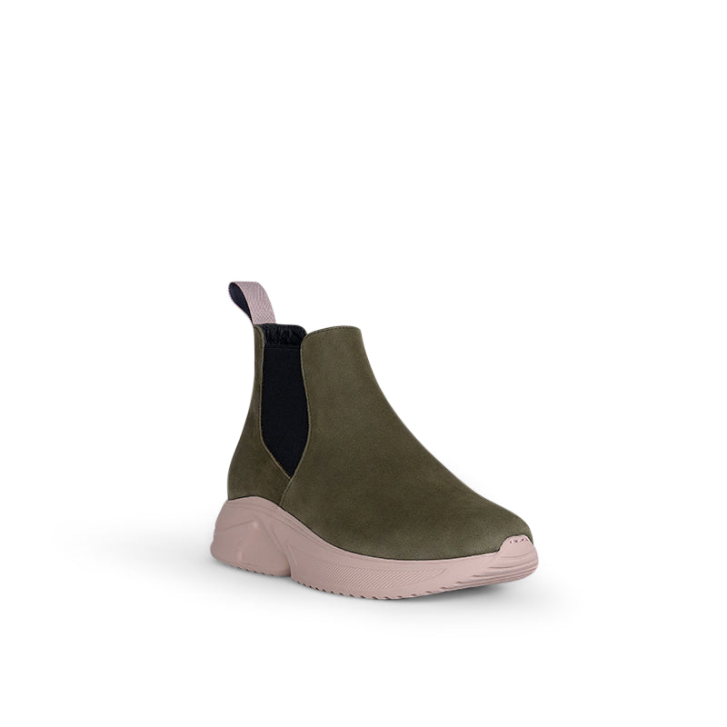 Zarah Sneaker Boot Sage Rose roccamore