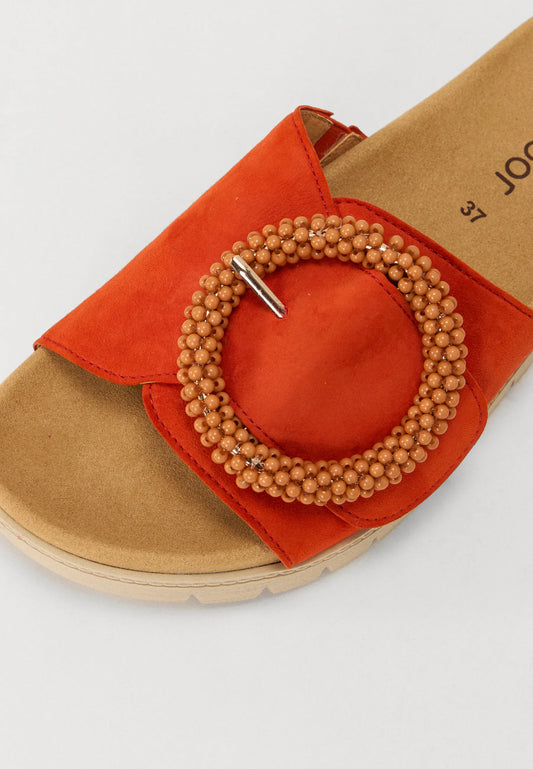 Orange ruskind mule Hjemmesko & Sandaler Gabor