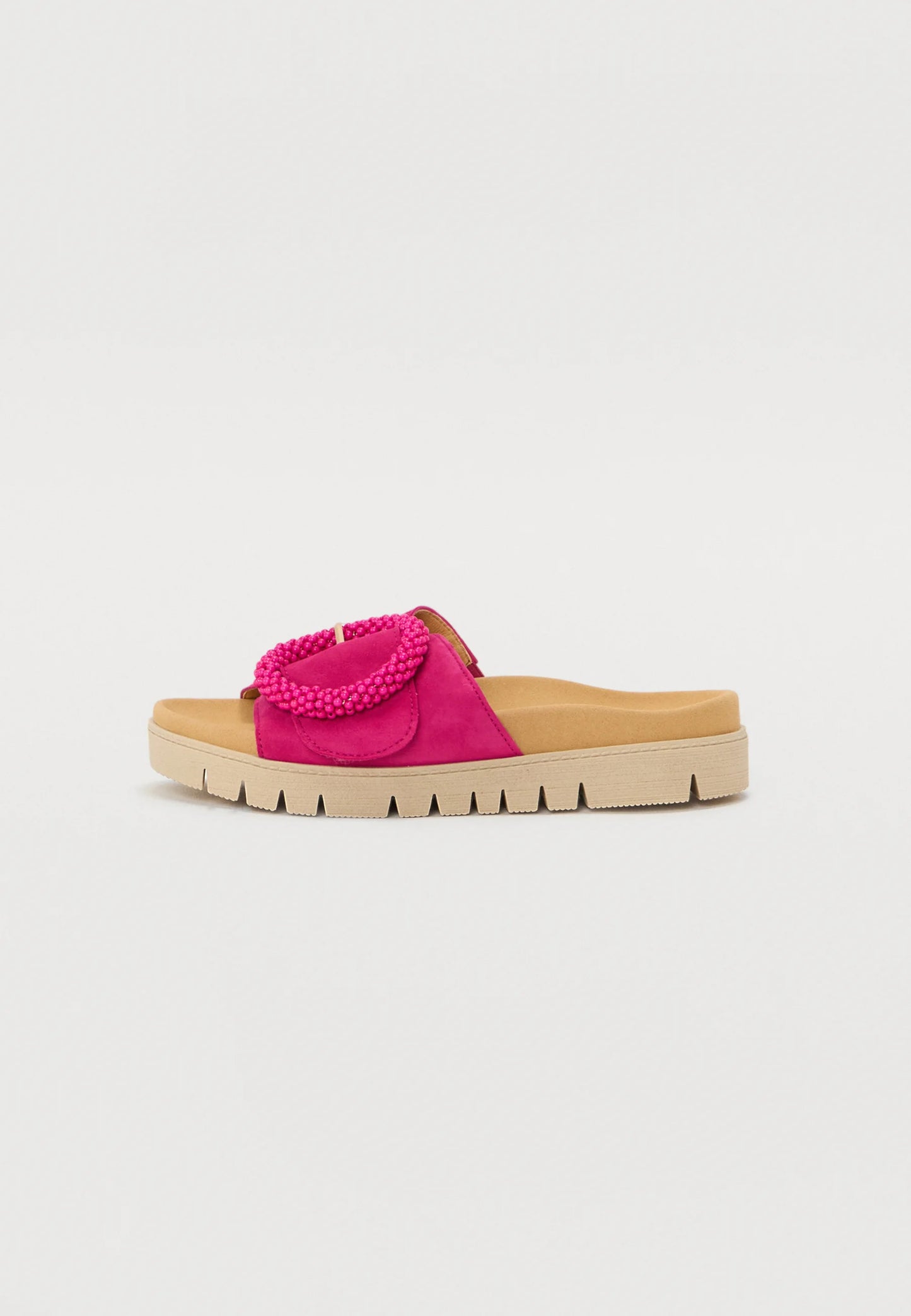 Pink ruskind mule Hjemmesko & Sandaler Gabor