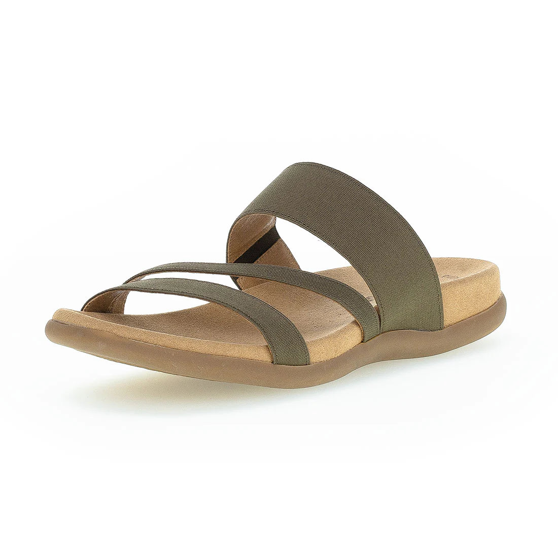Elastic fumo Gabor Slip In Sandal