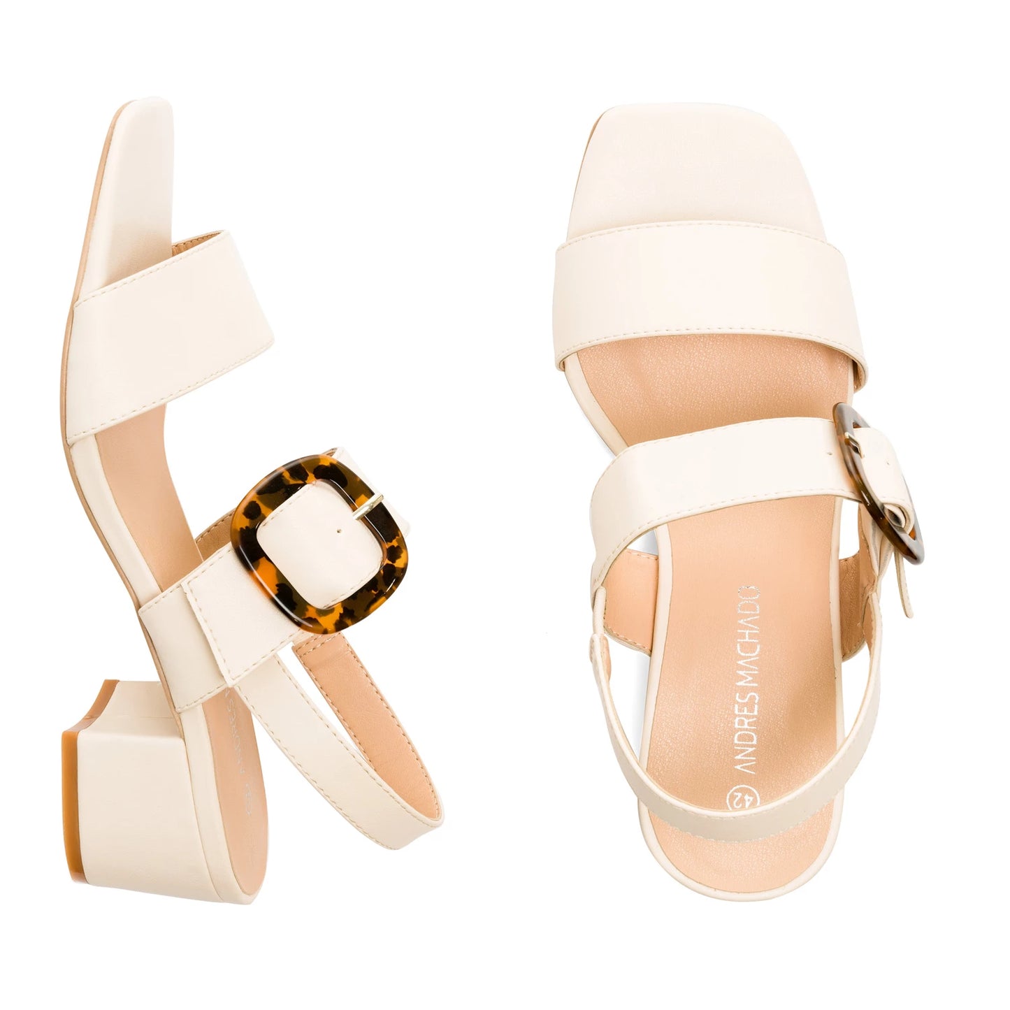 Madonna sandal med klack